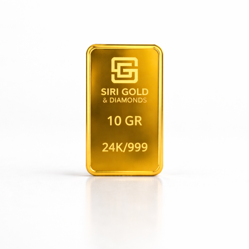 10 gram 24kt/999 gold bar