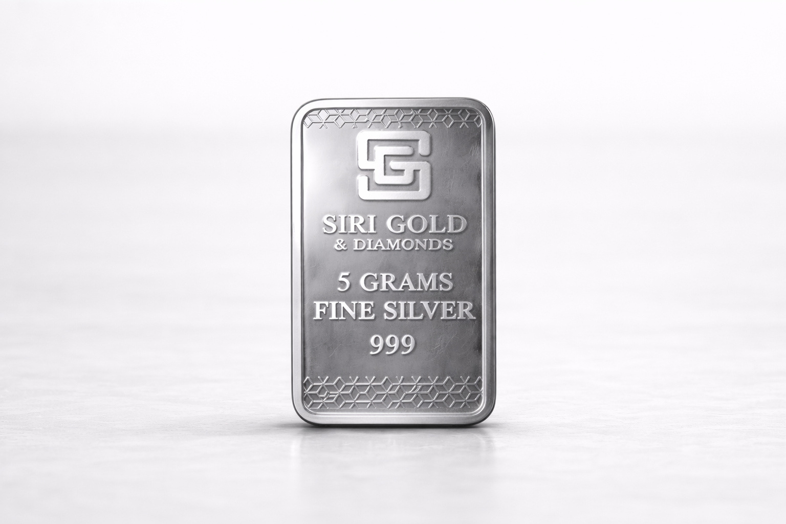 5 gram 999 Pure Silver bar