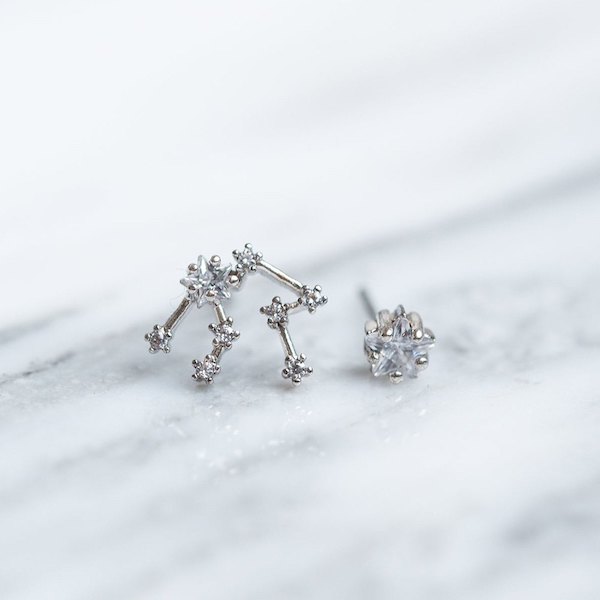 Constellation Star Diamond Studs